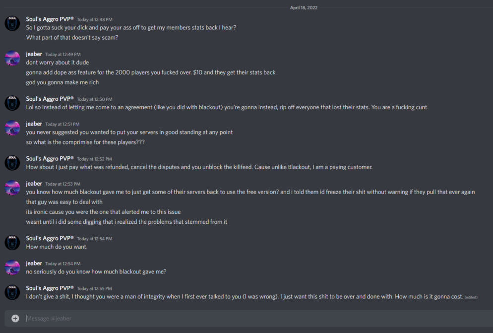 Stats drama