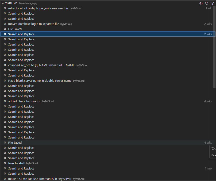 Code ownership file Basedamage3