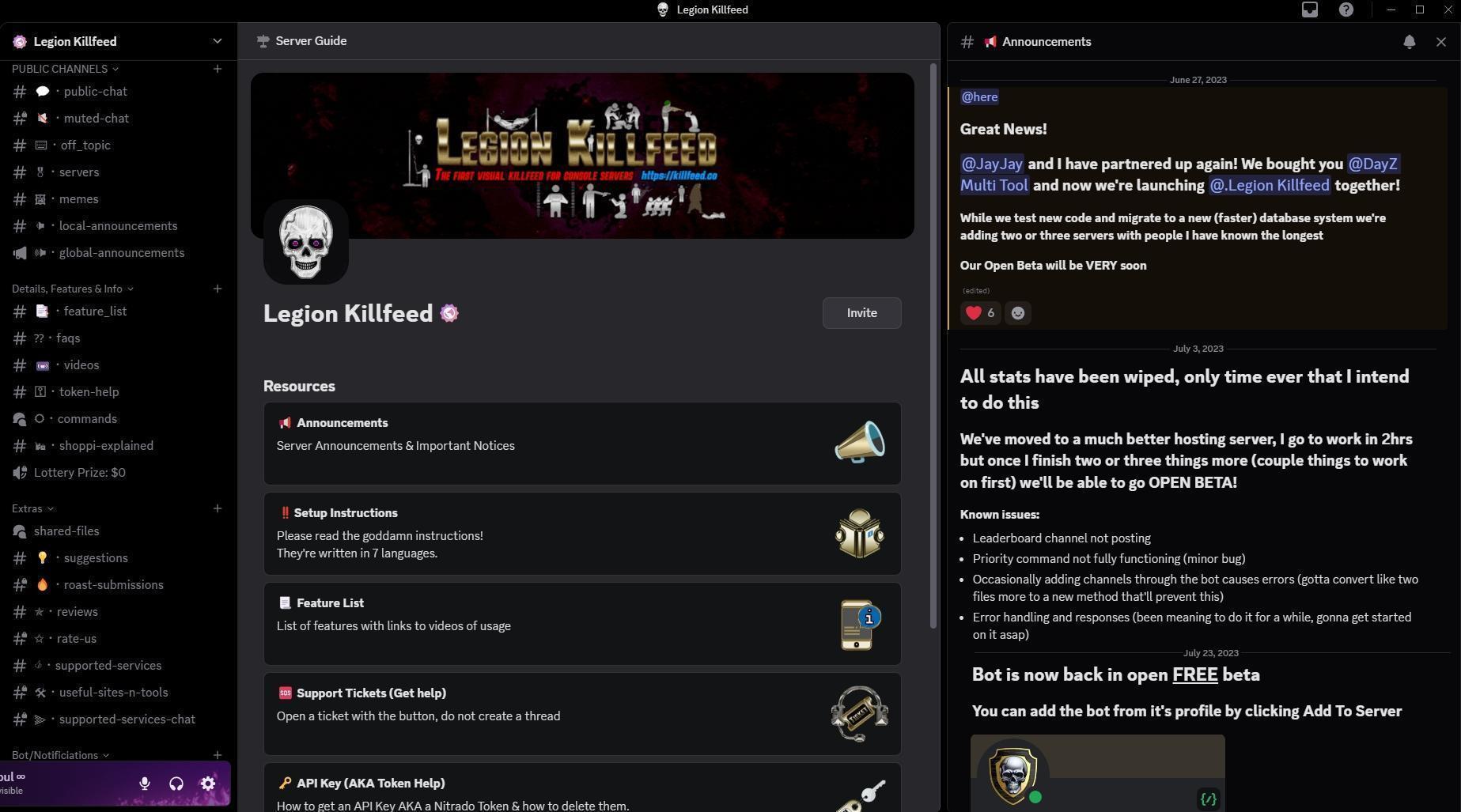 Legion Beta launches