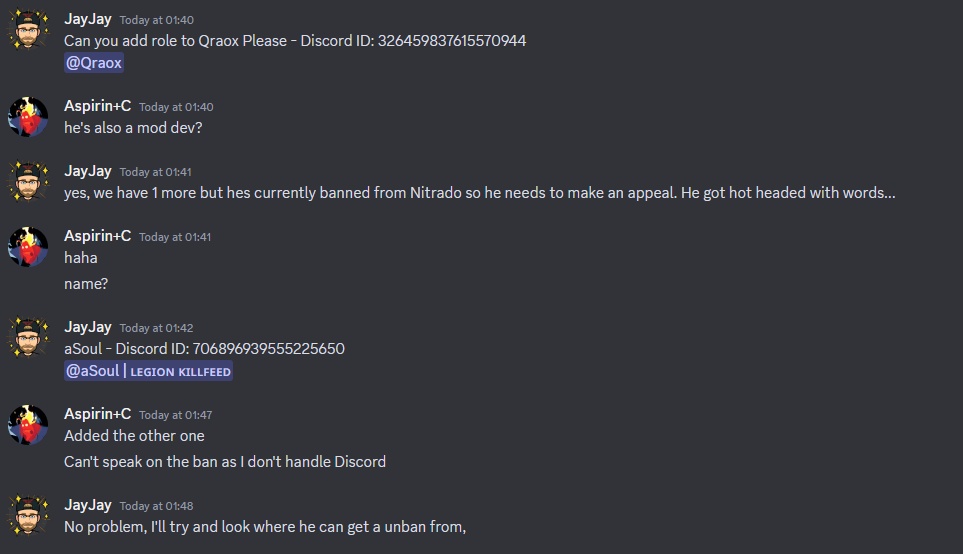 Nitrado API ban