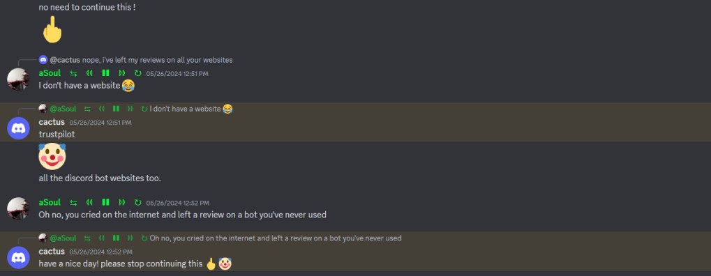 Kyle confessed fake review
