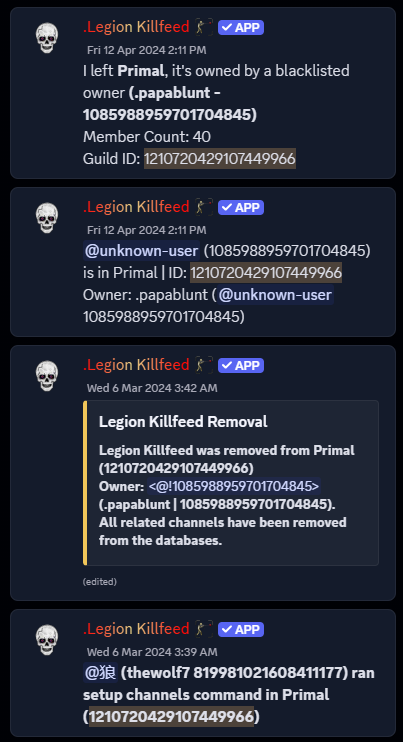 Papa Blunt TheWolf7 connection