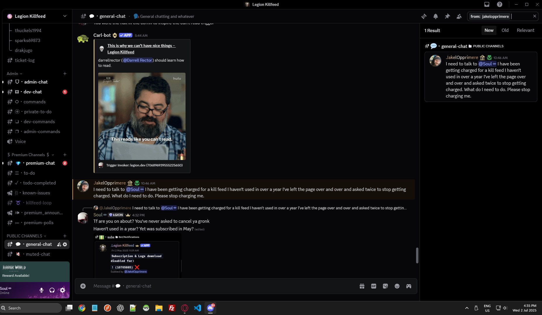 JakeLopprimere messages