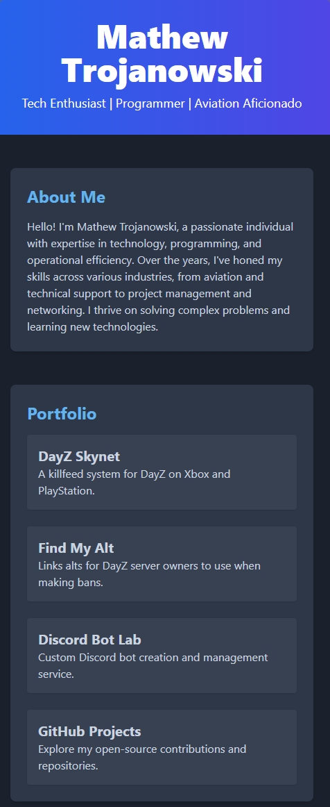 Trojanowski owns SkyNet